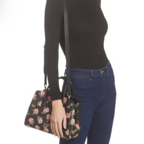 🌹♠️ NEW - Kate Spade - Knott Purse - Ditsy Rose 🌹♠️ - Picture 6 of 7
